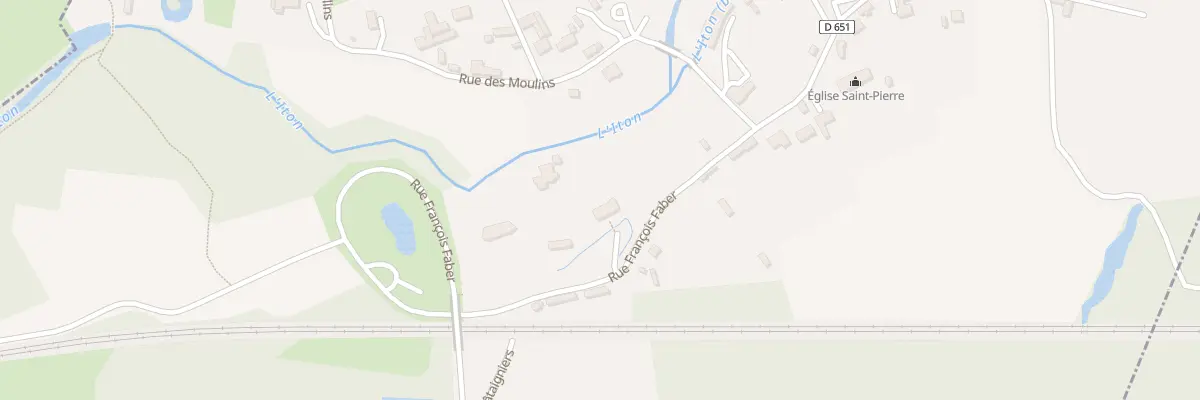 Plan du 5 Rue Francois Faber à Aulnay-sur-Iton
