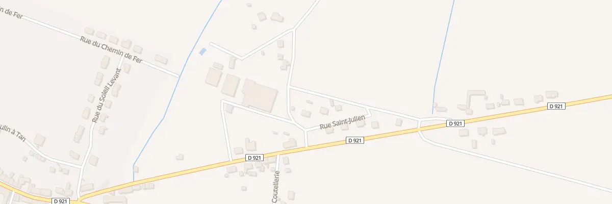 Plan du 3 Rue St Julien à Chapelle-Royale