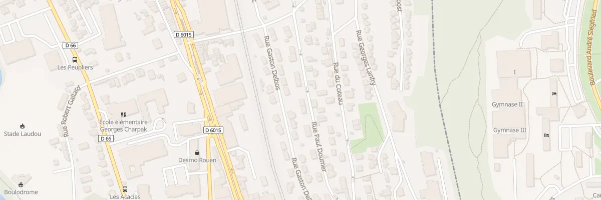 Plan du 31 Rue Paul Doumer à Déville-lès-Rouen