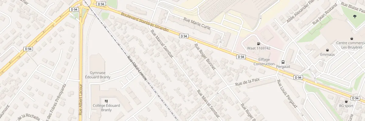 Plan du 13 Rue Marcel Sembat au Petit-Quevilly