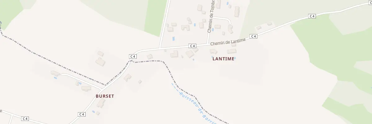 Plan du 9002 Lantime à Lagraulet-Saint-Nicolas
