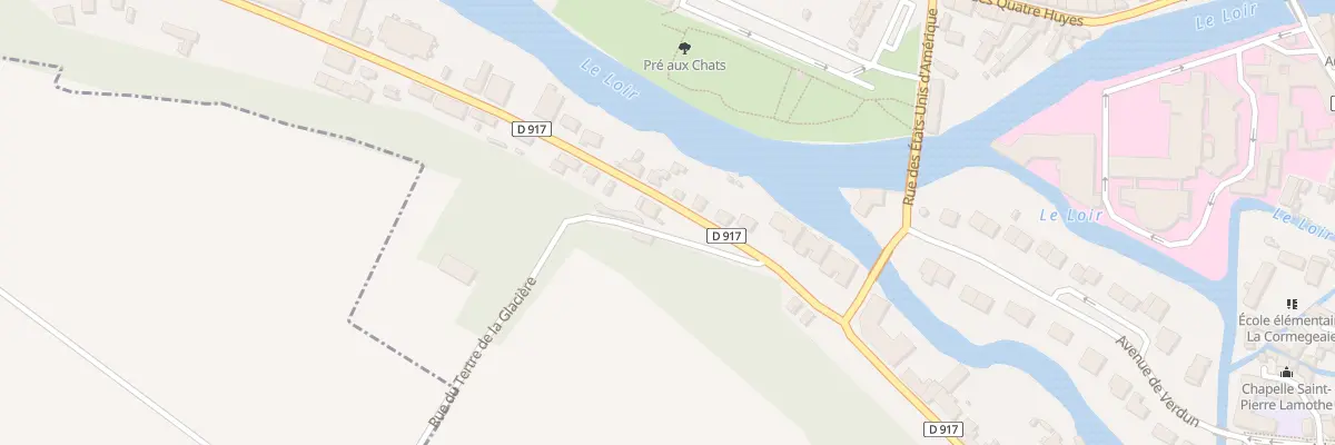 Plan du 4 Rue du Maréchal de Rochambeau à Vendôme