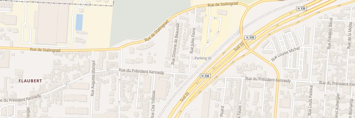 Plan du 123C Rue du President Kennedy au Petit-Quevilly