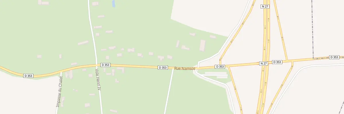 Plan du 673 Rue Namsos à Biville-la-Baignarde