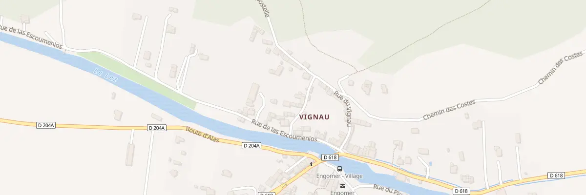 Plan du 147 Vignau à Engomer