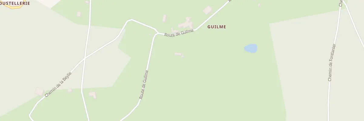 Plan du 681 Guilme à Plazac