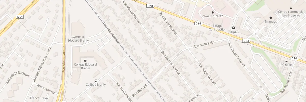 Plan du 38 Rue Marcel Sembat au Petit-Quevilly