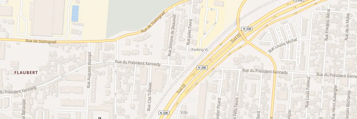 Plan du 129 Rue du President Kennedy au Petit-Quevilly
