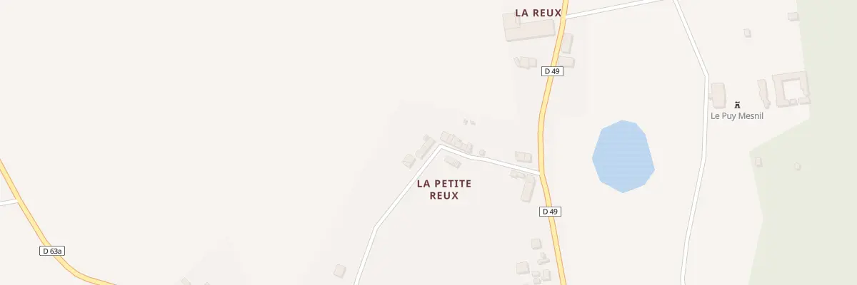 Plan du 10 La Petite Reux à Azat-le-Ris