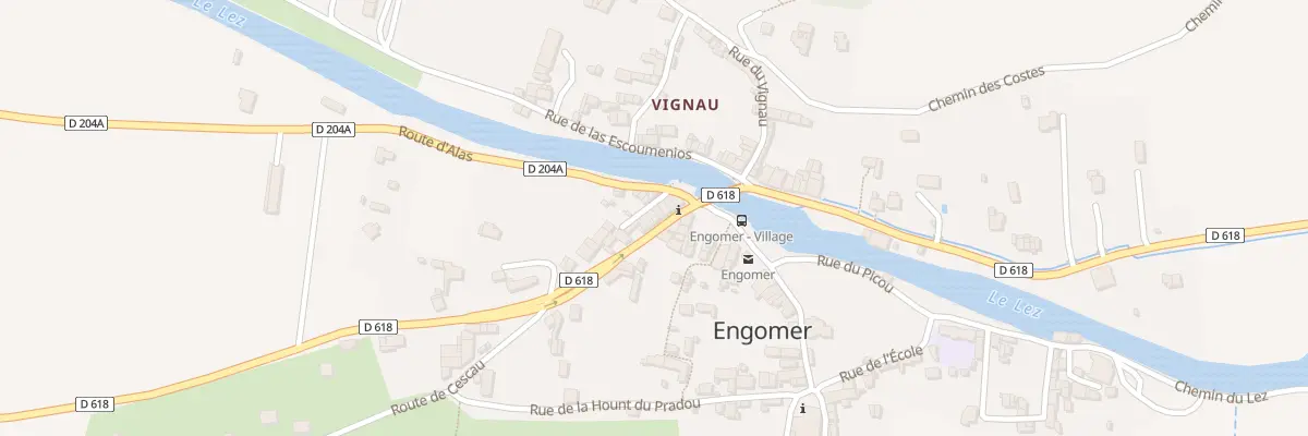 Plan du 126 Village à Engomer