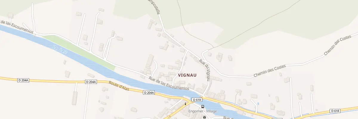 Plan du 146 Vignau à Engomer