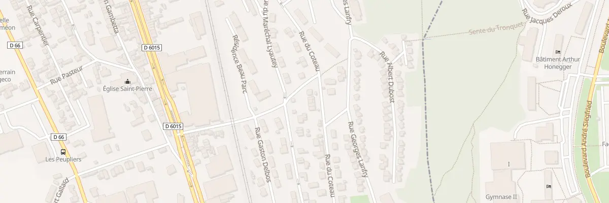 Plan du 64 Rue Paul Doumer à Déville-lès-Rouen