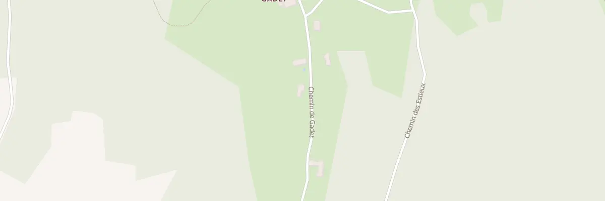 Plan du 438 Che de Gadet à Loubejac