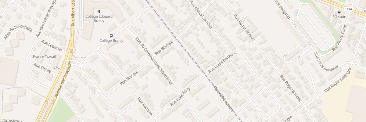 Plan du 46 Rue Abbé Lemire au Grand-Quevilly