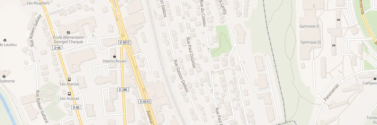 Plan du 21 Rue Paul Doumer à Déville-lès-Rouen