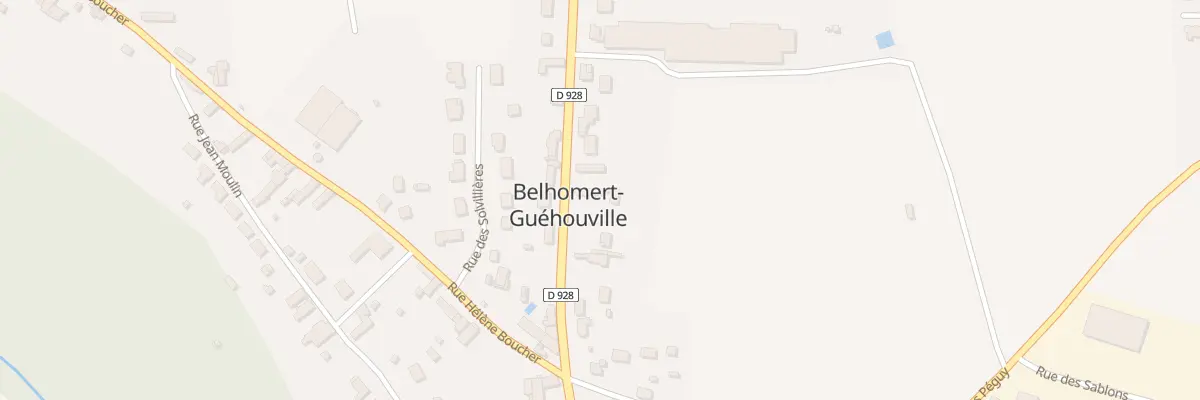 Plan du 44 Rue du Géneral de Gaulle à Belhomert-Guéhouville
