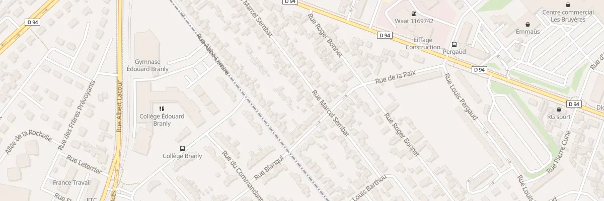 Plan du 42 Rue Marcel Sembat au Petit-Quevilly