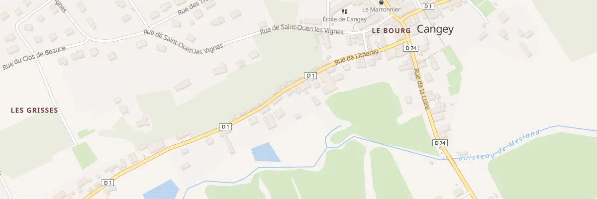 Plan du 19 Rue de Limeray à Cangey