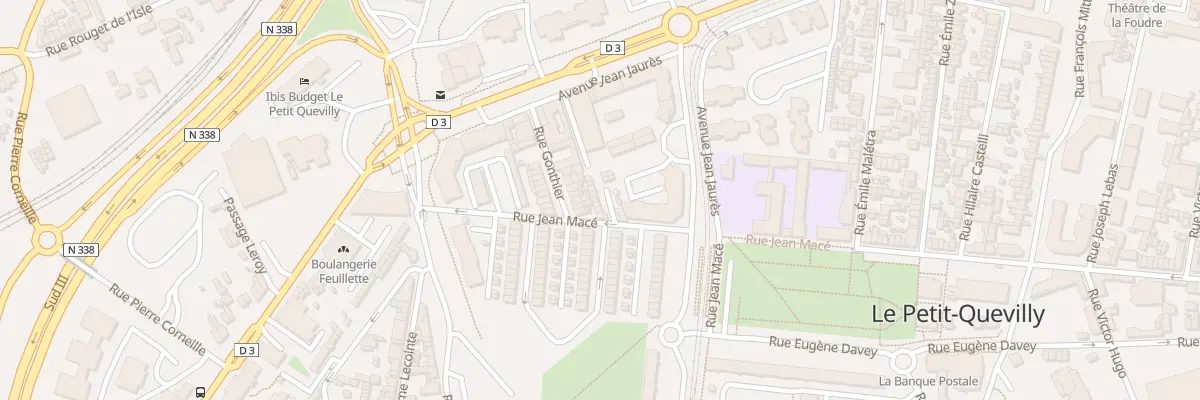 Plan du 17C Rue Jean Mace au Petit-Quevilly