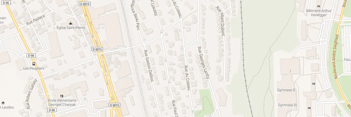 Plan du 50 Rue Paul Doumer à Déville-lès-Rouen
