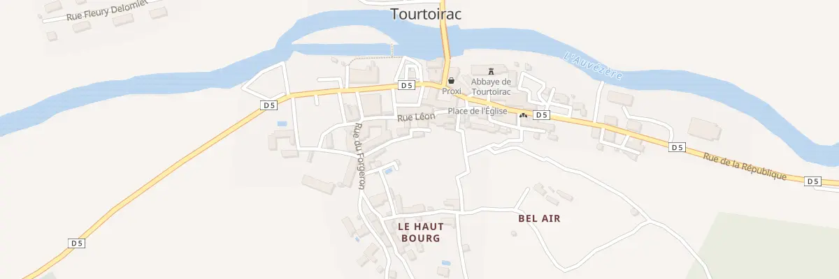 Plan du 4 Imp du Cuvier à Tourtoirac
