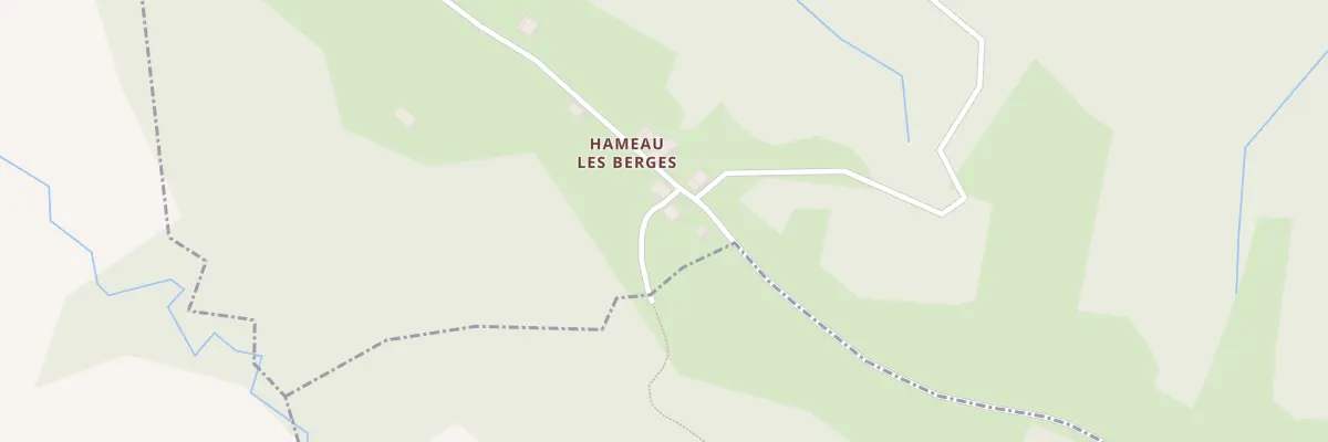 Plan du 1 Berges à Bagert