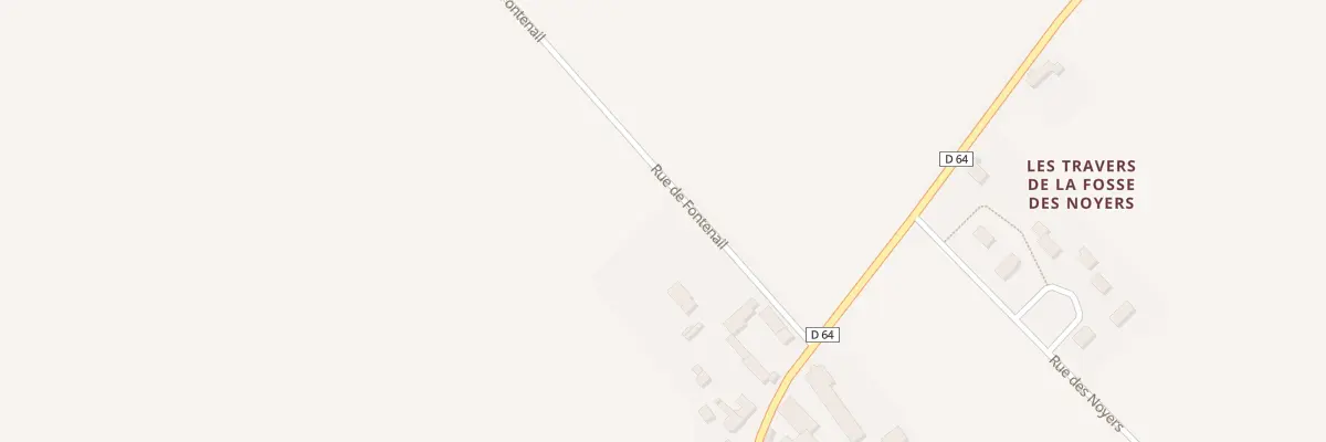 Plan du 3 Rue de Fontenail à Nourray