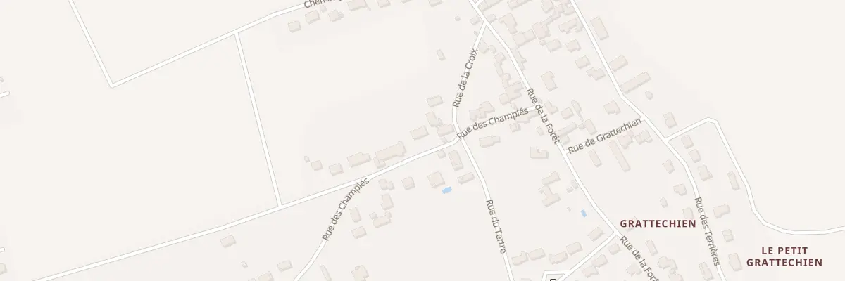 Plan du 134 Rue des Champlés à Vendôme