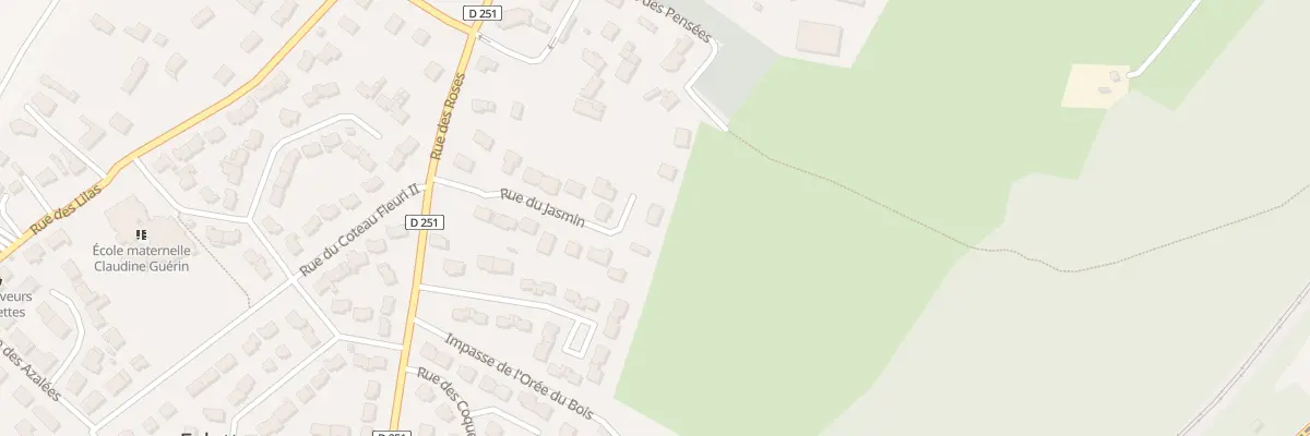 Plan du 17 Rue du Jasmin à Eslettes