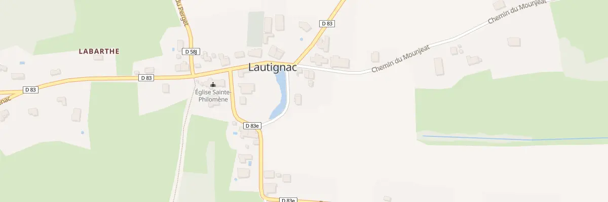 Plan du 5001F Le Village à Lautignac