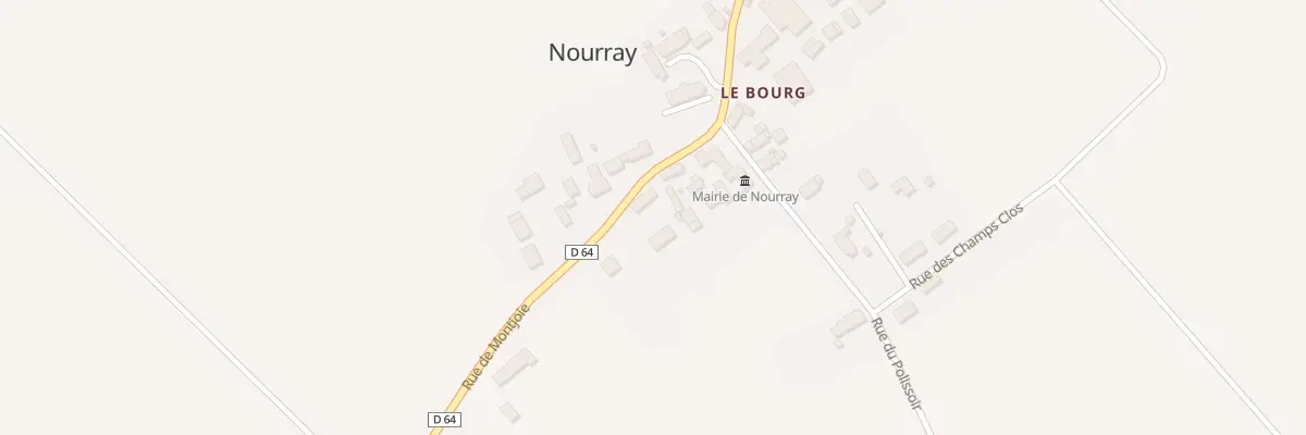 Plan du 7 Rue de Montjoie à Nourray