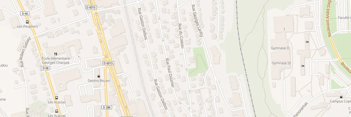 Plan du 34 Rue Paul Doumer à Déville-lès-Rouen