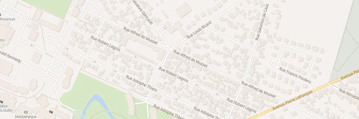 Plan du 48 Rue Alfred de Musset au Grand-Quevilly