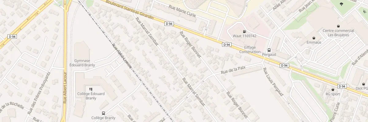 Plan du 23 Rue Marcel Sembat au Petit-Quevilly