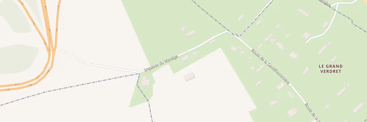Plan du 141 Imp du Manège à Beautot