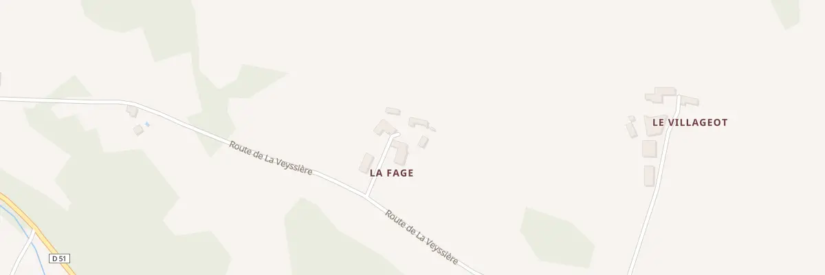 Plan du 48 La Fage à Carves