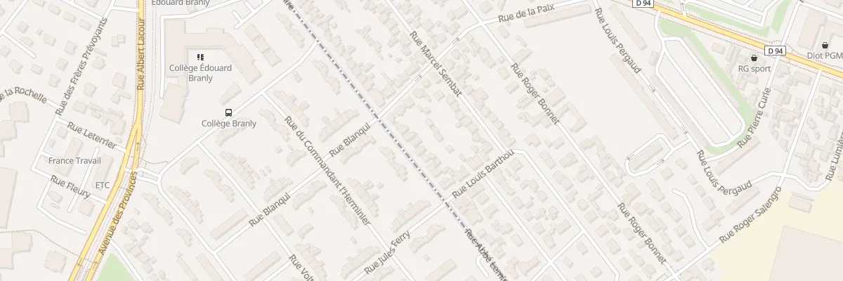 Plan du 67 Rue Abbé Lemire au Petit-Quevilly