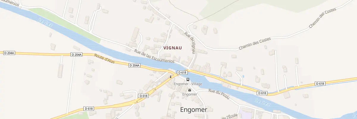 Plan du 141 Vignau à Engomer