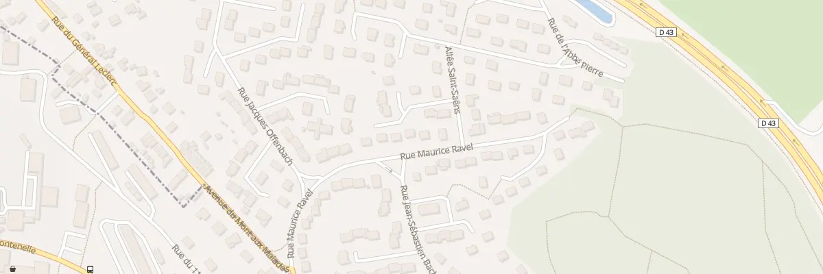 Plan du 229 Rue Maurice Ravel à Notre-Dame-de-Bondeville