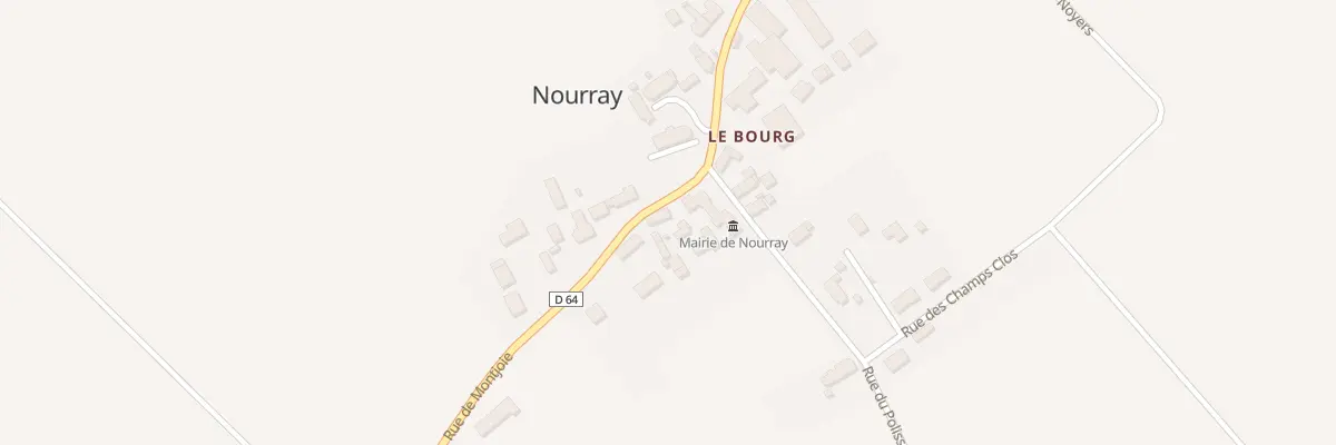 Plan du 5 Rue de Montjoie à Nourray