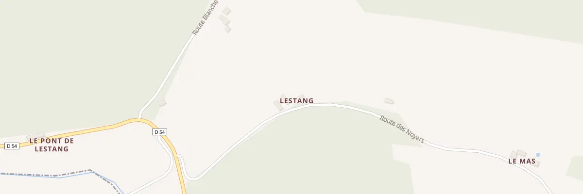 Plan du 49 Lestang à Doissat