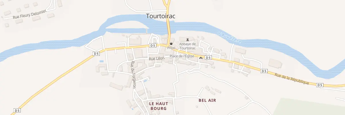 Plan du 1 Rue Léon à Tourtoirac