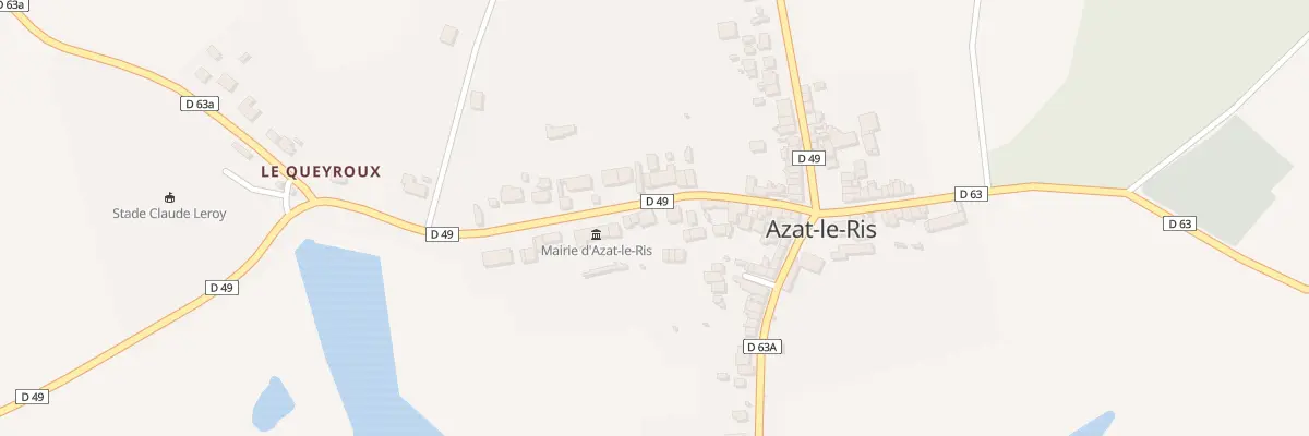 Plan du 13 Rue du Pre Moulin à Azat-le-Ris