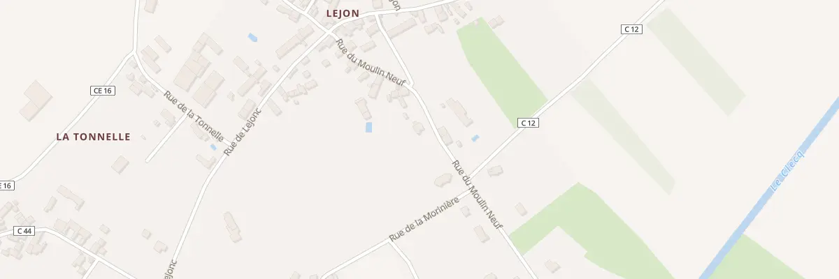 Plan du 18 Rue du Moulin Neuf à Martizay