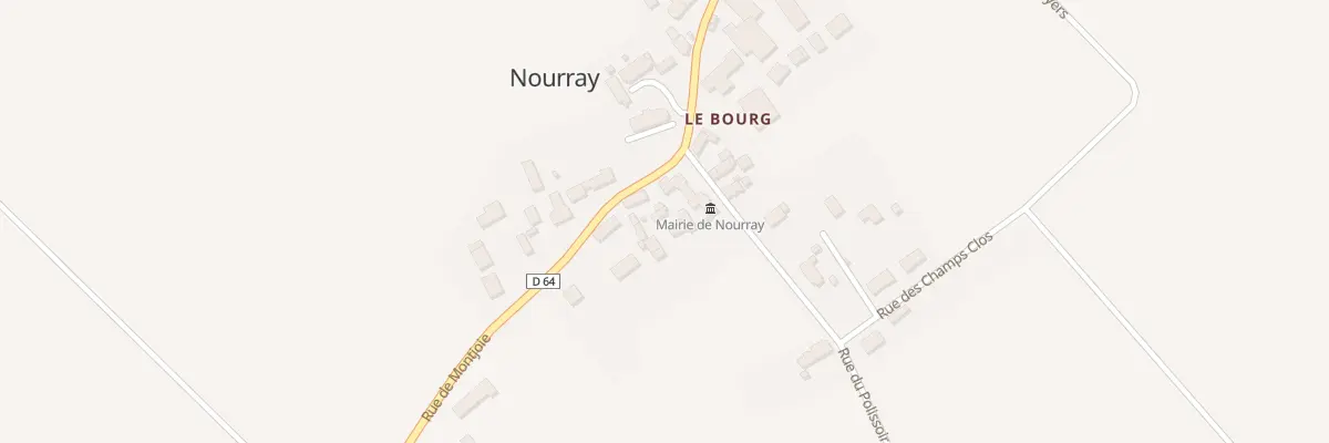 Plan du 3 Rue de Montjoie à Nourray
