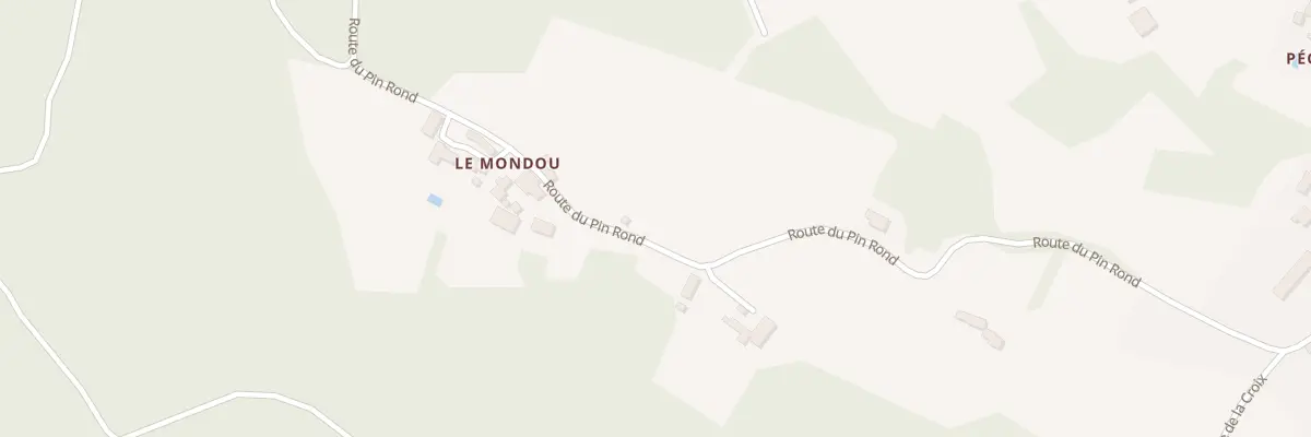 Plan du 781 Mondou à Prats-du-Périgord
