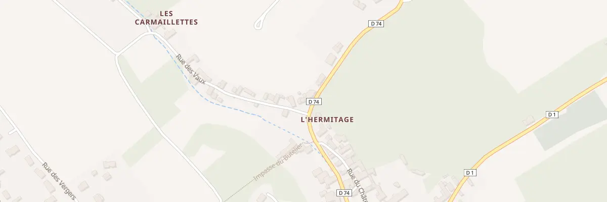 Plan du 9 Rue de Château-renault à Cangey