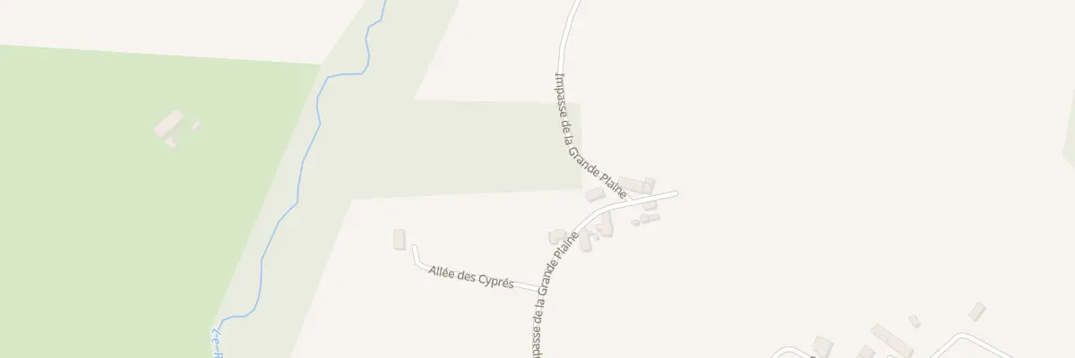 Plan du 263 Imp de la Grande Plaine à Sarrazac