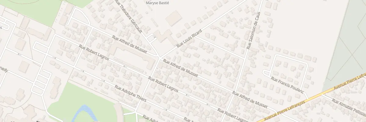 Plan du 35 Rue Alfred de Musset au Grand-Quevilly