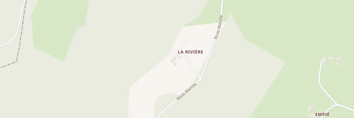 Plan du 1670 Rte Blanche à Doissat